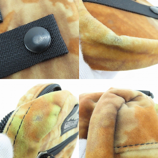 実際に弊社で買取させて頂いた【ショルダーストラップ欠品】GREGORY/グレゴリー QUICK POCKET/クイックポケット 枯葉柄 ショルダーバッグ/ポーチ/Sの画像 7枚目