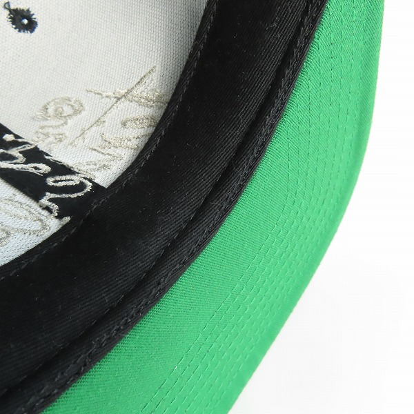 実際に弊社で買取させて頂いたTENDERLOIN/テンダーロイン 22SS ロゴ 刺繍 スナップバック ベースボール ブラック キャップの画像 8枚目