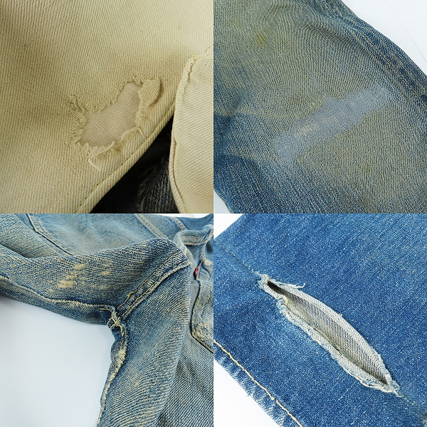 実際に弊社で買取させて頂いたLEVI'S/リーバイス 片面タブ/BIG E/隠しリベット/紙パッチ ヴィンテージ デニムパンツの画像 9枚目
