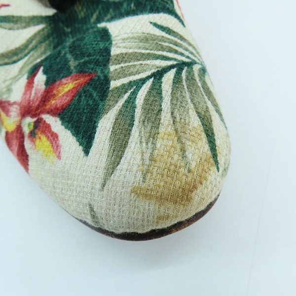 実際に弊社で買取させて頂いたNO ID./ノーアイディー 花柄フラワーシューズ/42の画像 6枚目