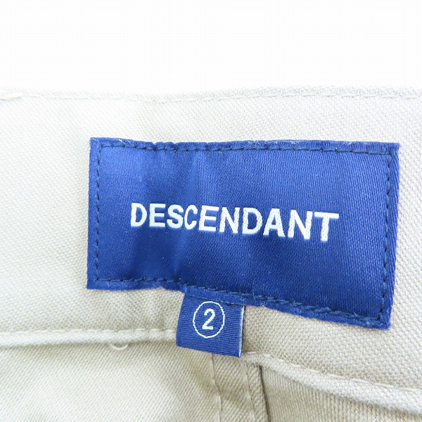 実際に弊社で買取させて頂いたDESCENDANT/ディセンダント チノパン/ワークパンツ/2の画像 2枚目