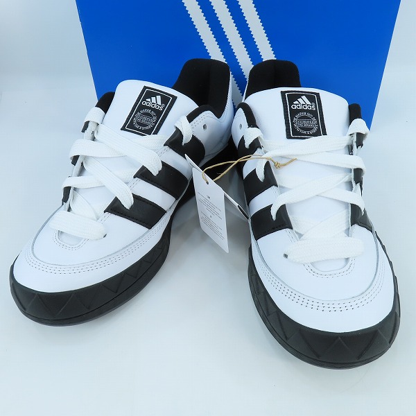 実際に弊社で買取させて頂いた【未使用】atmos×adidas/アトモス×アディダス Adimatic "White/Black"/アディマティック "ホワイト/ブラック" ID7717 28