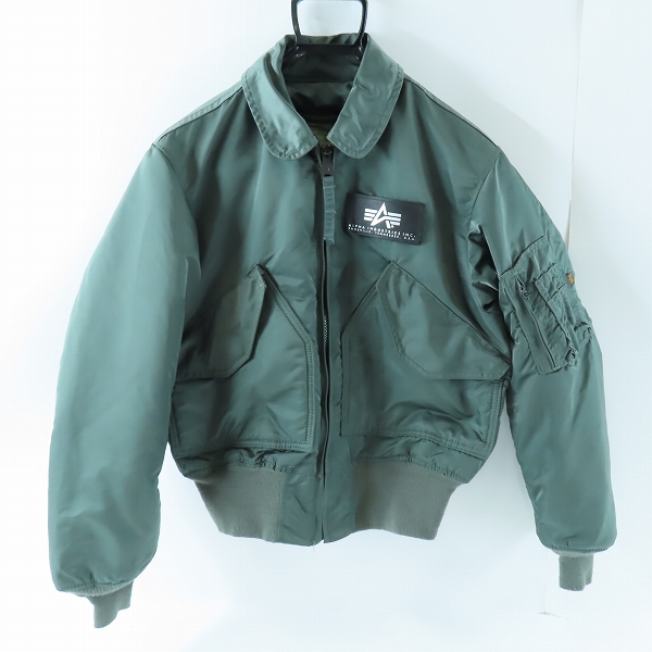 実際に弊社で買取させて頂いたALPHA INDUSTRIES/アルファインダストリーズ フライトジャケット MIL-J-23230A/S