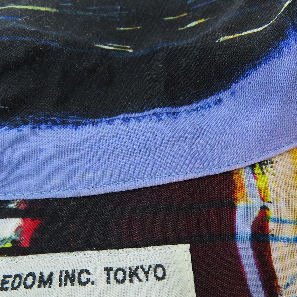 実際に弊社で買取させて頂いたWACKO MARIA/ワコマリア JEAN MICHEL BASQUIAT ハワイアン シャツ/XSの画像 5枚目