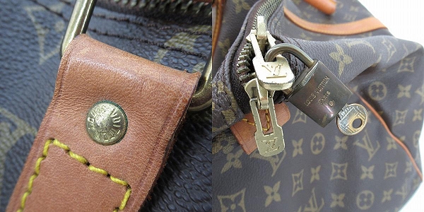 実際に弊社で買取させて頂いたLOUIS VUITTON/ルイヴィトン モノグラム ボストンバッグ キーポル45 SA 852の画像 8枚目