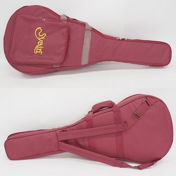実際に弊社で買取させて頂いた★S.Yairi/S.ヤイリ Compact-Acousticシリーズ YM-03/MH マホガニー ミニアコースティックギター ギグケース付の画像 9枚目