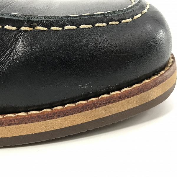 実際に弊社で買取させて頂いたBURBERRY/バーバリー レザー シューズ  BU1367/24.5の画像 6枚目