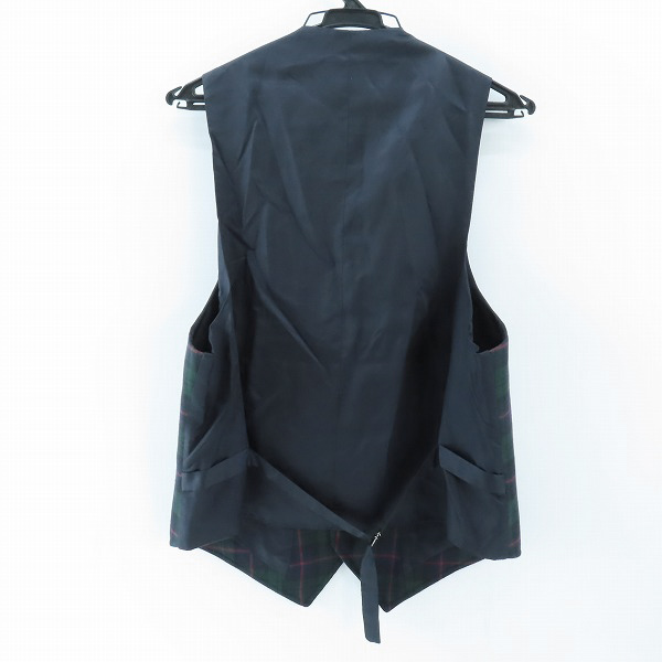 実際に弊社で買取させて頂いたBrooks Brothers/ブルックスブラザーズ Madison チェック柄 ベスト/ジレ/38Sの画像 1枚目