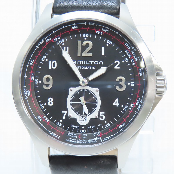 実際に弊社で買取させて頂いたHAMILTON/ハミルトン カーキ アビエーション 自動巻き H766550