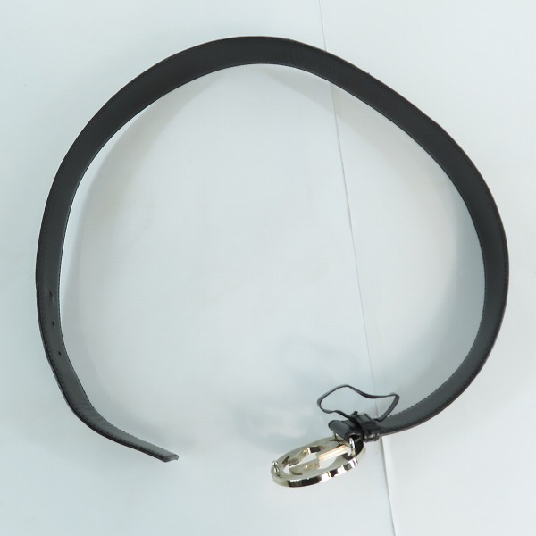 実際に弊社で買取させて頂いたGUCCI/グッチ インターロッキングG GGスプリームキャンバス ベルト 114984 1766 90・36の画像 7枚目