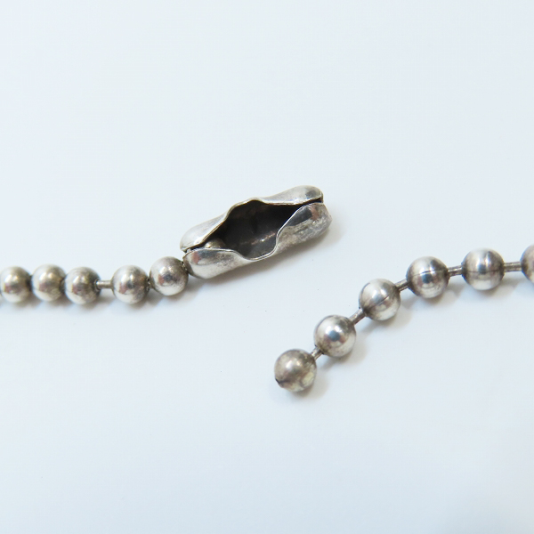 実際に弊社で買取させて頂いたCHROME HEARTS/クロムハーツ フレームド BS フレアチャーム ボールチェーン付の画像 6枚目