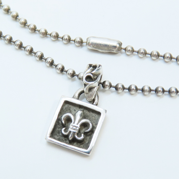 実際に弊社で買取させて頂いたCHROME HEARTS/クロムハーツ フレームド BS フレアチャーム ボールチェーン付