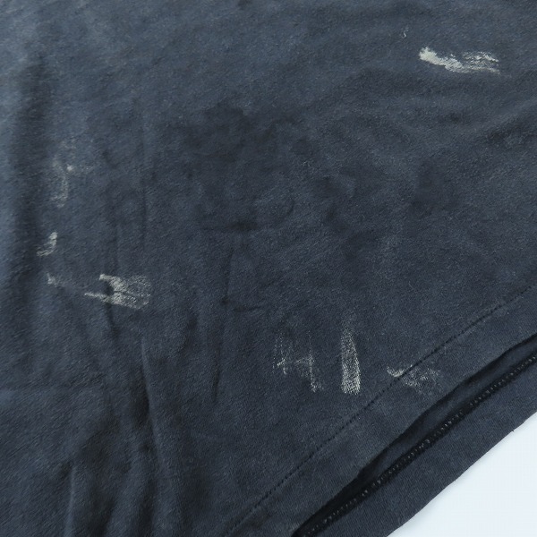 実際に弊社で買取させて頂いた【未使用】READY MADE/レディメイド LS T DESTRUCTION/ロングTシャツ RE-CO-BK-00-00-283/XLの画像 7枚目