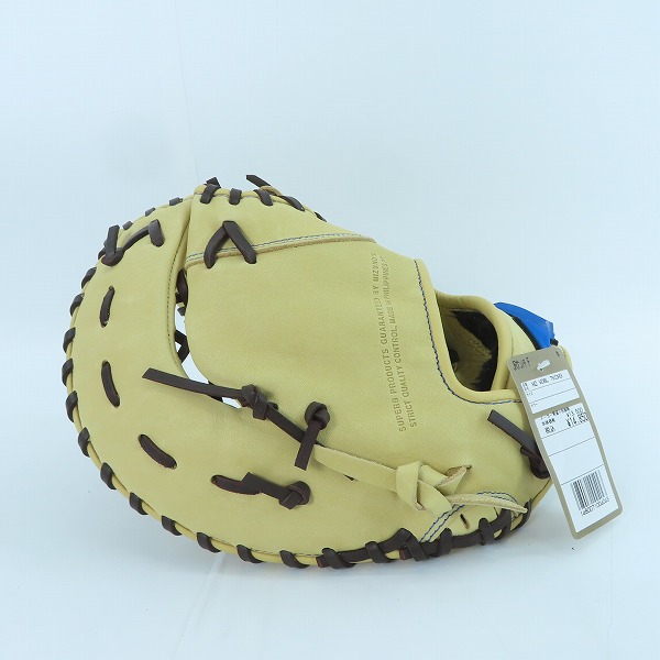 実際に弊社で買取させて頂いた【未使用】MIZUNO/ミズノ 少年軟式用 WILL DRIVE/ウィルドライブ 一塁手用/ファーストミット 右投用 グローブ Y30700の画像 2枚目