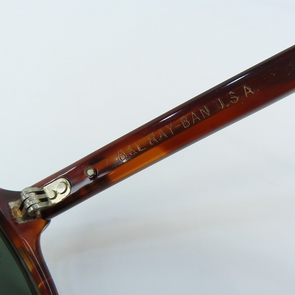 実際に弊社で買取させて頂いたRay-Ban/レイバン B＆L/ボシュロム社製 VAGABOND サングラス の画像 4枚目