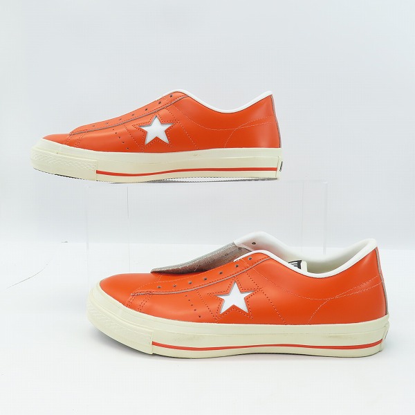 実際に弊社で買取させて頂いたCONVERSE/コンバース 90's/ヴィンテージ ONE STAR OX/ワンスター ORANGE/オレンジ/8の画像 3枚目