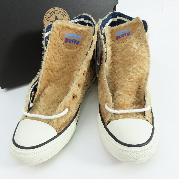 実際に弊社で買取させて頂いた【未使用】CONVERSE×Disney/コンバース×ディズニー Duffy ALL STAR HI/ダッフィー オールスター/1CK054/24.5
