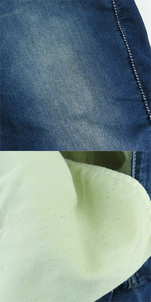 実際に弊社で買取させて頂いたglamb/グラム リブ付 ストレッチデニムパンツ/GB2018/P14/2の画像 8枚目