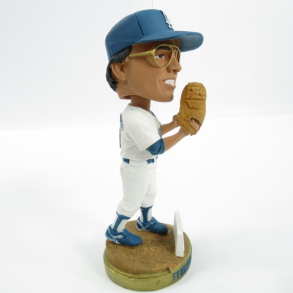 実際に弊社で買取させて頂いたロサンゼルス・ドジャース ドジャースタジアム 50周年 #34 フェルナンド・バレンズエラ ボブルヘッドフィギュア/首振り人形の画像 4枚目