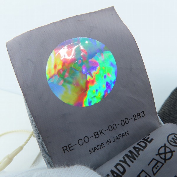 実際に弊社で買取させて頂いた【未使用】READY MADE/レディメイド LS T DESTRUCTION/ロングTシャツ RE-CO-BK-00-00-283/XLの画像 4枚目