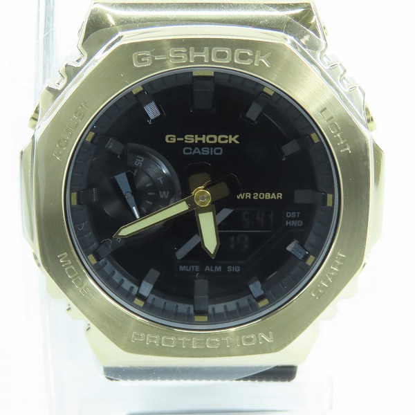実際に弊社で買取させて頂いた【保証期間内】G-SHOCK/Gショック メタルカバード 腕時計 GM-2100G-1A9JFの画像 0枚目