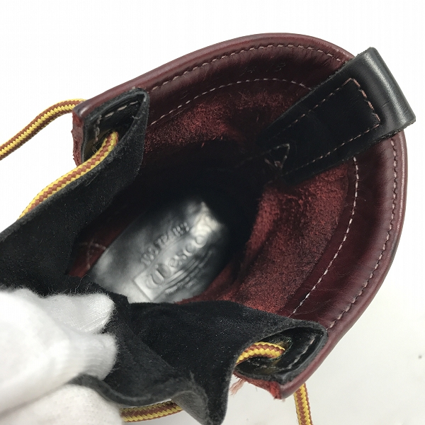 実際に弊社で買取させて頂いたWESCO/ウエスコ Custom Jobmaster/カスタムジョブマスター レースアップブーツ 6Eの画像 4枚目