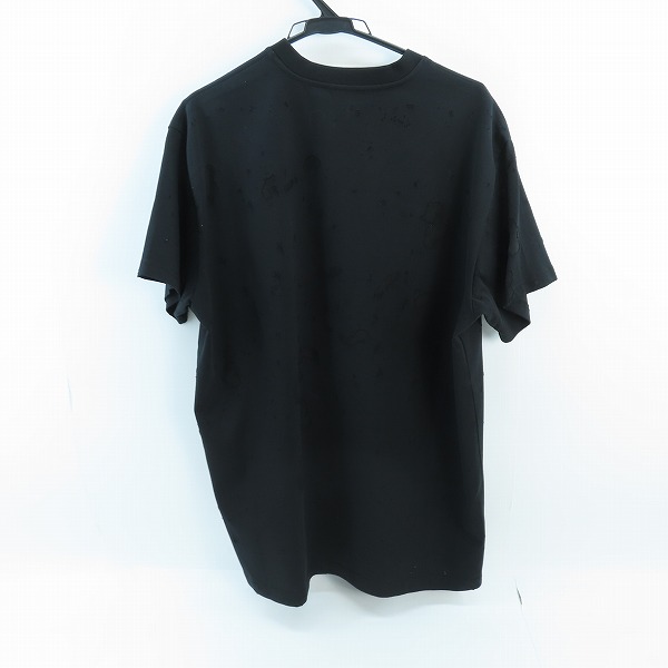 実際に弊社で買取させて頂いた【JPタグ】GIVENCHY/ジバンシィ デストロイ加工ロゴプリント半袖Tシャツ BM70RV3Y41/Sの画像 1枚目