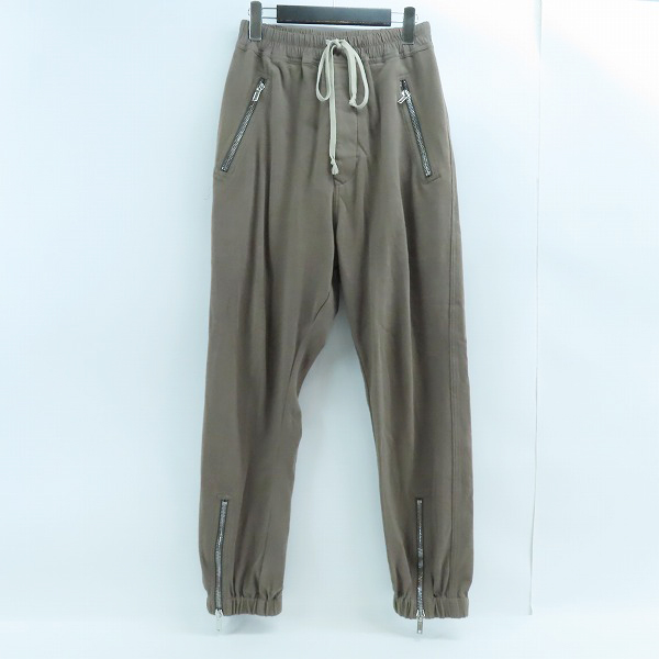 実際に弊社で買取させて頂いたRick Owens/リックオウエンス TECUATL TRACK PANTトラックパンツ RU02C7370-BA/46