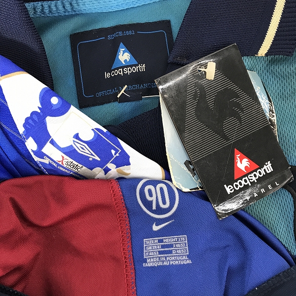 実際に弊社で買取させて頂いた【おまとめ】アンブロ/ナイキ/ルコックスポルティフ 等 マンチェスターシティ/チェルシーFC 等 ユニフォーム/ジャケット/パンツの画像 1枚目