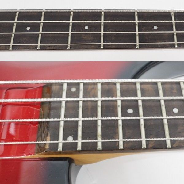 実際に弊社で買取させて頂いた★Aria Pro II/アリアプロ2 IGB コンパクトボディ4弦エレキベース ギグケース付の画像 3枚目