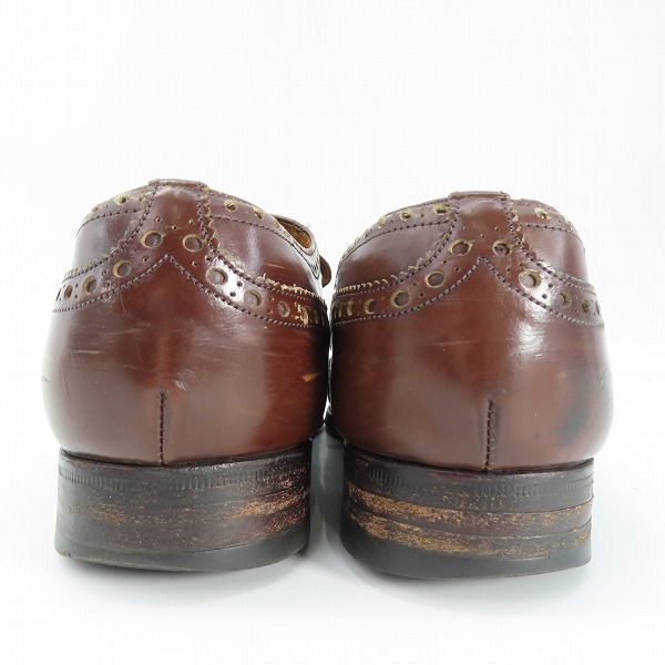 実際に弊社で買取させて頂いたChurch's/チャーチ ウィングチップ レザーシューズ 70の画像 1枚目