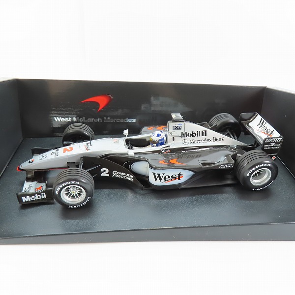 実際に弊社で買取させて頂いたMcLaren/マクラーレン 1/18 West McLaren Mercedes F1 ウエスト/ベンツの画像 1枚目