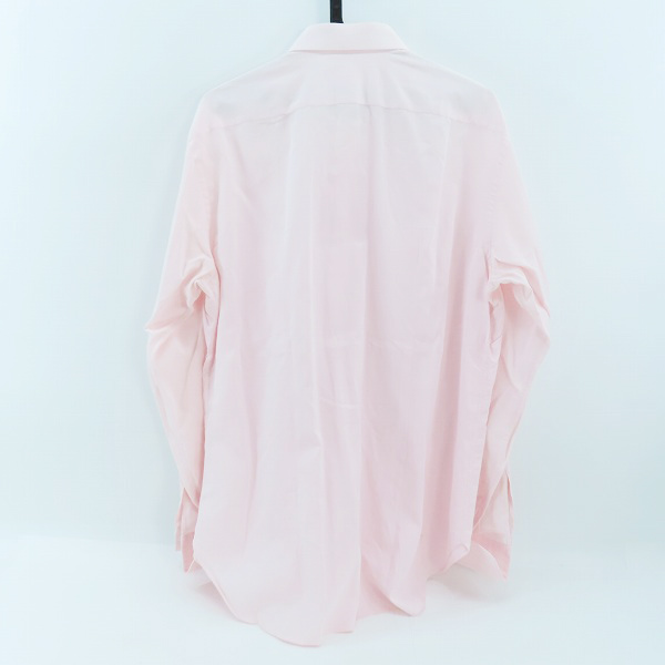 実際に弊社で買取させて頂いたBrioni/ブリオーニ コットン 長袖 ボタンシャツ ピンク/43の画像 1枚目