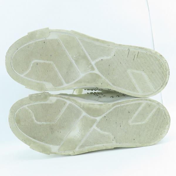 実際に弊社で買取させて頂いたGIVENCHY/ジバンシィ TYSON LOW タイソン ロー スタッズスニーカー/42の画像 2枚目