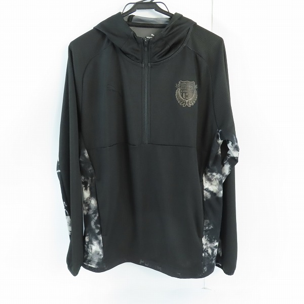 実際に弊社で買取させて頂いたPUMA/プーマ  川崎フロンターレ NXT HYBRID ニットフーデッドジャケット 588526-01/L