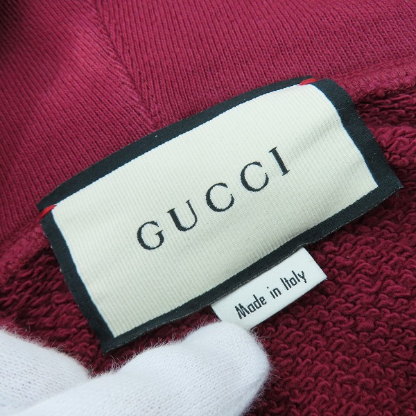 実際に弊社で買取させて頂いたGUCCI/グッチ 20SS Orgasmique プルオーバー フーディ 623244 XJCK0/Sの画像 2枚目