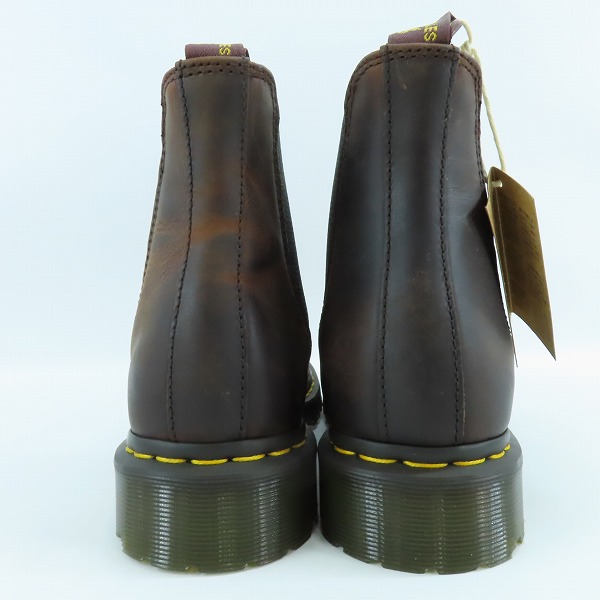 実際に弊社で買取させて頂いた【未使用】Dr.Martens/ドクターマーチン Chestnut Brown Waxed Chelsea Boot チェルシーブーツ 2976/UK8の画像 1枚目