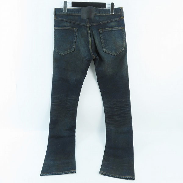 実際に弊社で買取させて頂いたISAMU KATAYAMA BACKLASH/バックラッシュ MULTIPLICATION 13oz ストレートデニムパンツ 1483-01 Lの画像 1枚目