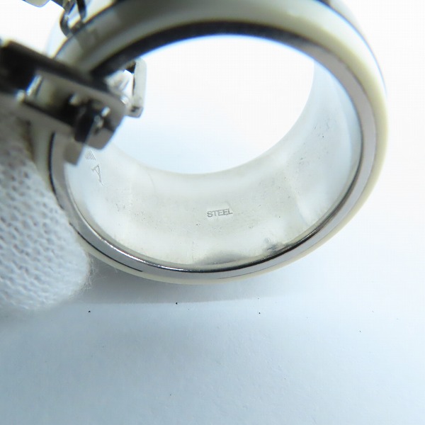 実際に弊社で買取させて頂いたEMPORIO ARMANI/エンポリオアルマーニ リングチャーム ネックレスの画像 7枚目