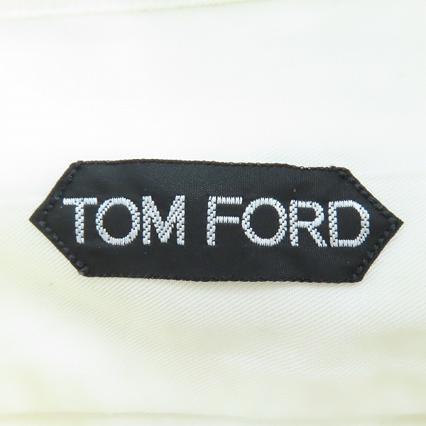 実際に弊社で買取させて頂いたTOM FORD/トムフォード 22SS 長袖シャツ 3520700143/39の画像 2枚目