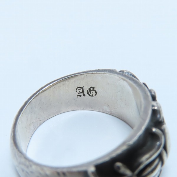 実際に弊社で買取させて頂いたA&G/エーアンドジー ダガー リング/22号の画像 7枚目