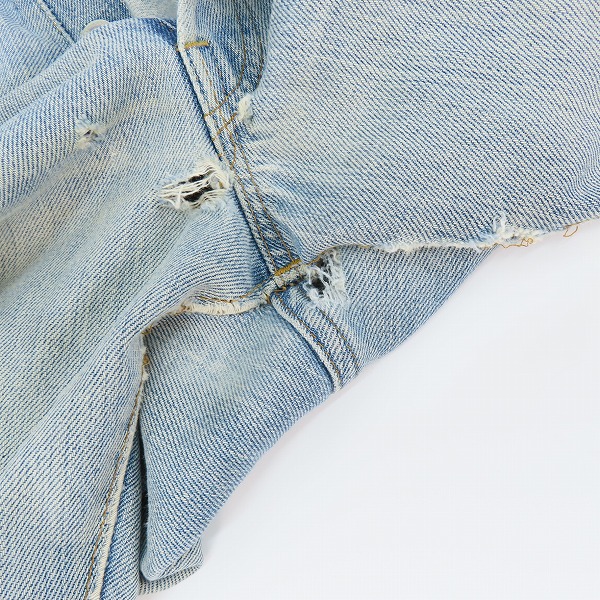 実際に弊社で買取させて頂いた【難あり】Levi's/リーバイス 501 ヴィンテージ 刻印6  ボタンフライ デニムパンツ/35の画像 7枚目