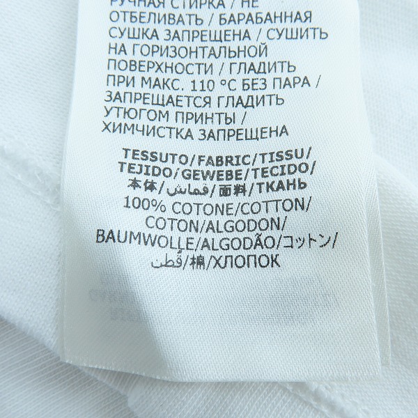 実際に弊社で買取させて頂いたALEXANDER MCQUEEN/アレキサンダーマックイーン ロゴ プリント 長袖 Tシャツ /Lの画像 4枚目