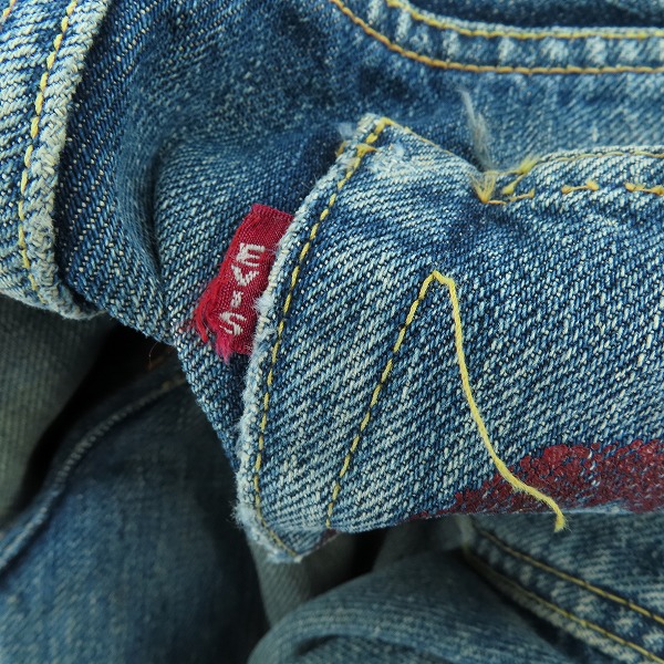 実際に弊社で買取させて頂いたEVISU/エヴィス 隠しリベット カモメ デニムパンツ/30の画像 5枚目