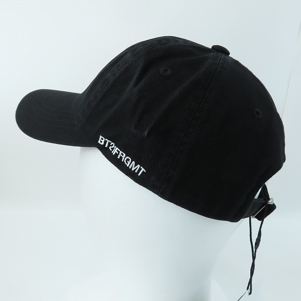 実際に弊社で買取させて頂いた(1)【未使用】FRAGMENT DESIGN フラグメントデザイン ×BT21 BT21FRGMT CAP COOKY ブラック×ブラウンの画像 3枚目