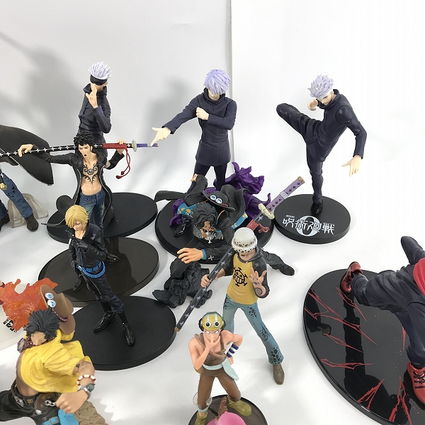 実際に弊社で買取させて頂いた【おまとめ】ONE PIECE/ワンピース 呪術廻戦 モンキー・D・ルフィ/シャンクス/五条悟 等 フィギュアの画像 2枚目