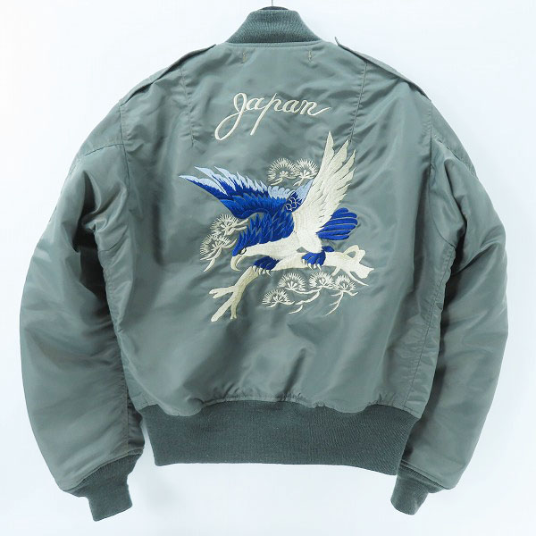 実際に弊社で買取させて頂いたBUZZ RICKSON'S/バズリクソンズ L-2B 30周年記念モデル 刺繍 スカジャン/フライトジャケット BR15281/Mの画像 1枚目