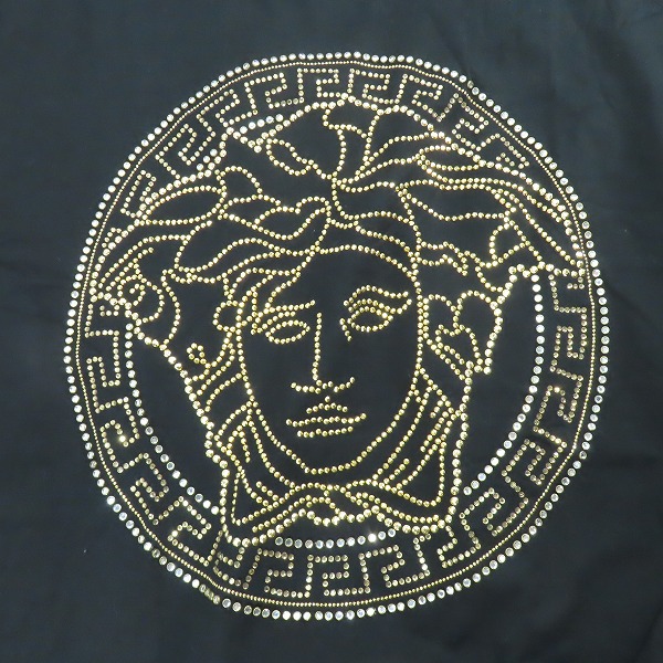 実際に弊社で買取させて頂いた【JPタグ】VERSACE/ヴェルサーチ コットン メデューサ 半袖 Tシャツ A77987/Mの画像 6枚目