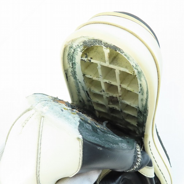 実際に弊社で買取させて頂いた【ジャンク】RICK OWENS/リックオウエンス GEOBASKET ジオバスケット ハイカットスニーカー E15 1781/41の画像 8枚目