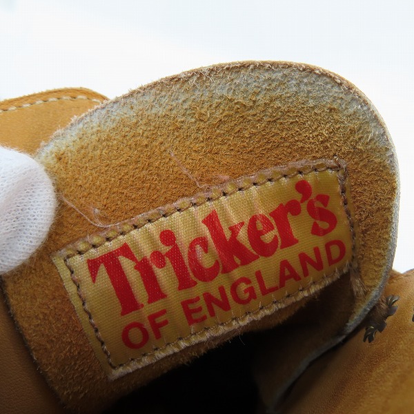 実際に弊社で買取させて頂いたTRICKER'S/トリッカーズ カントリー レースアップ ブーツ L5411/3.5の画像 7枚目